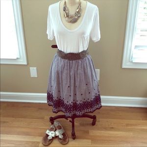 Kate spade Lawson skirt size 6 exposed gold zipper